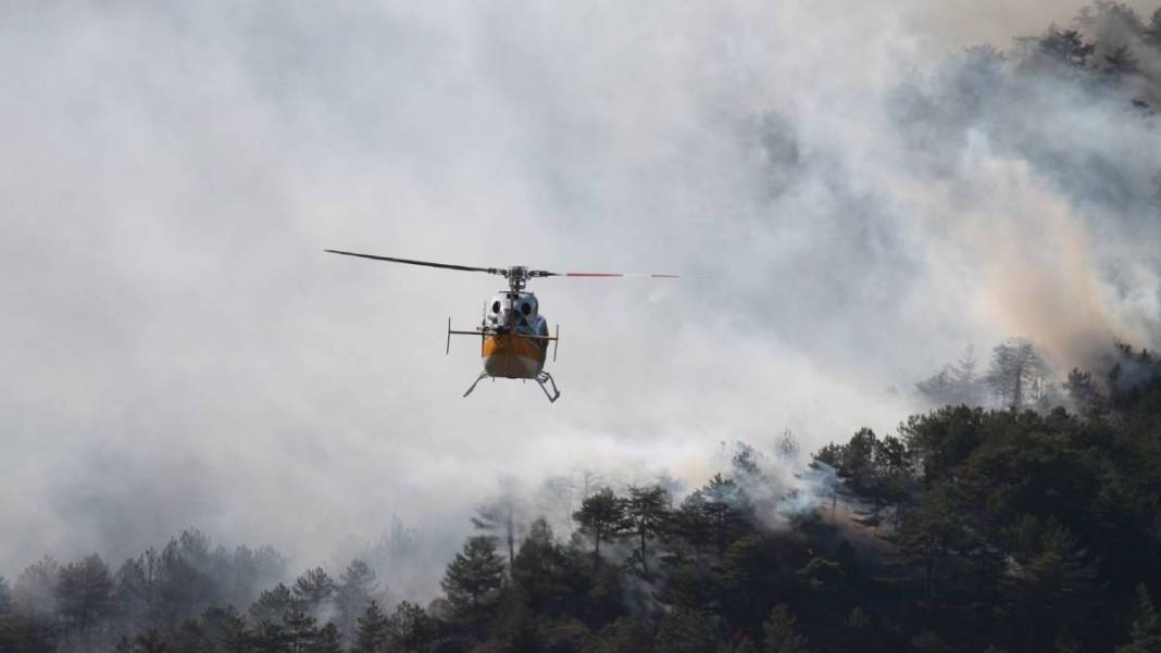 Bolu'da orman yangını 2'nci gününde! Alevler 100 hektarlık alana yayıldı 4